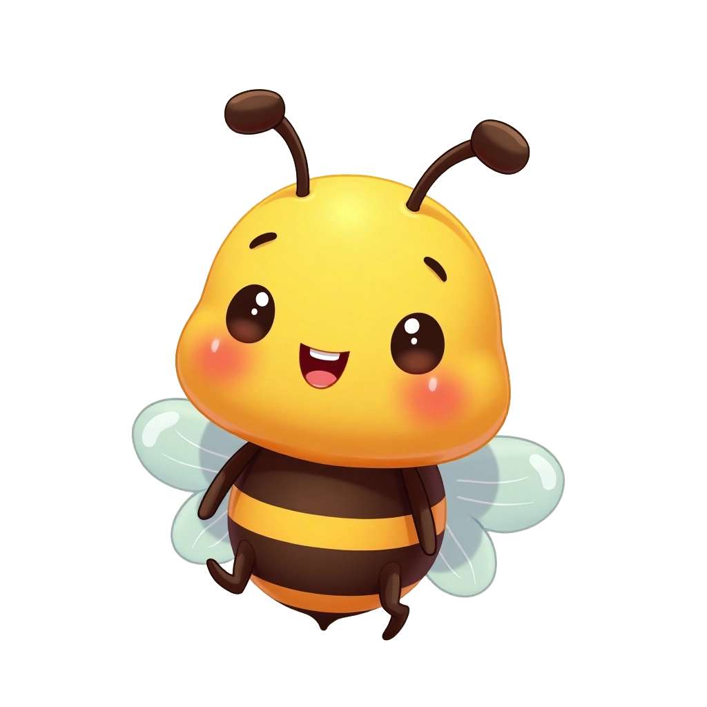 Cute Cartoon Bee